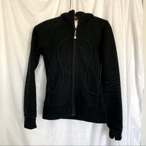 Lululemon Athletica Black Scuba Jacket